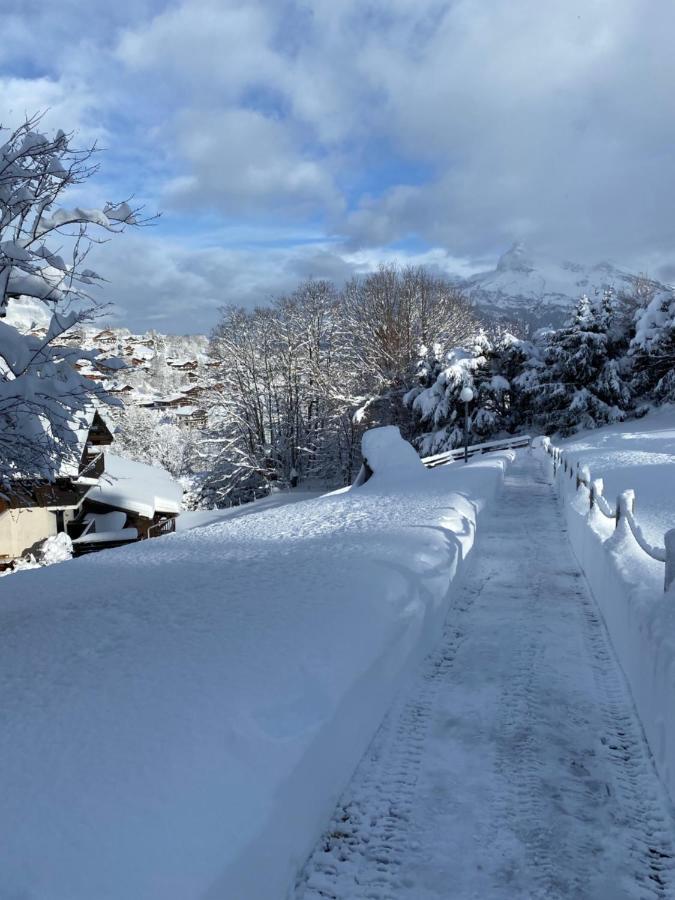 Megeve Le Sapin Bat A Lägenhet Exteriör bild